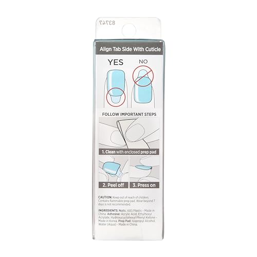 imPRESS confort-fit et adhésif Super Hold pour une tenue durable.