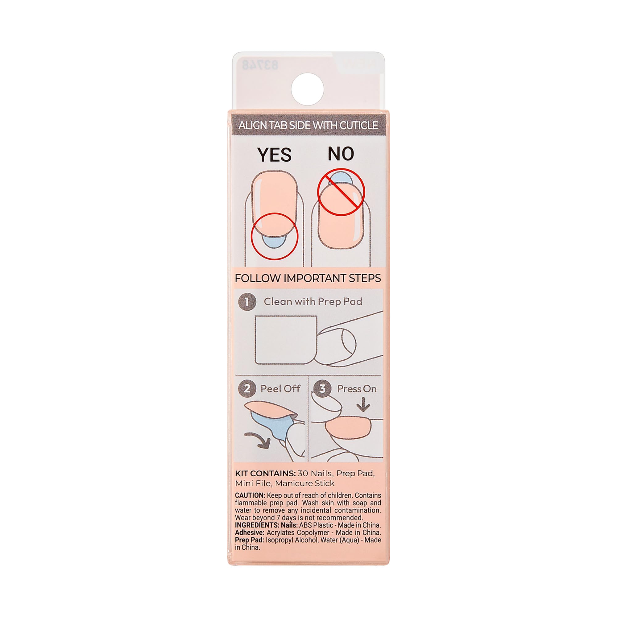 Kit complet pour manucure à domicile rapide et pratique.