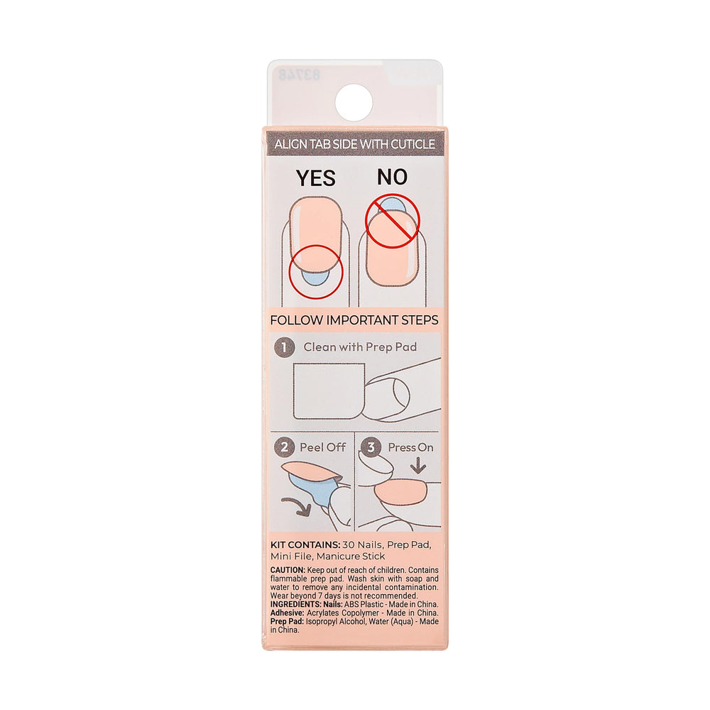 Kit complet pour manucure à domicile rapide et pratique.