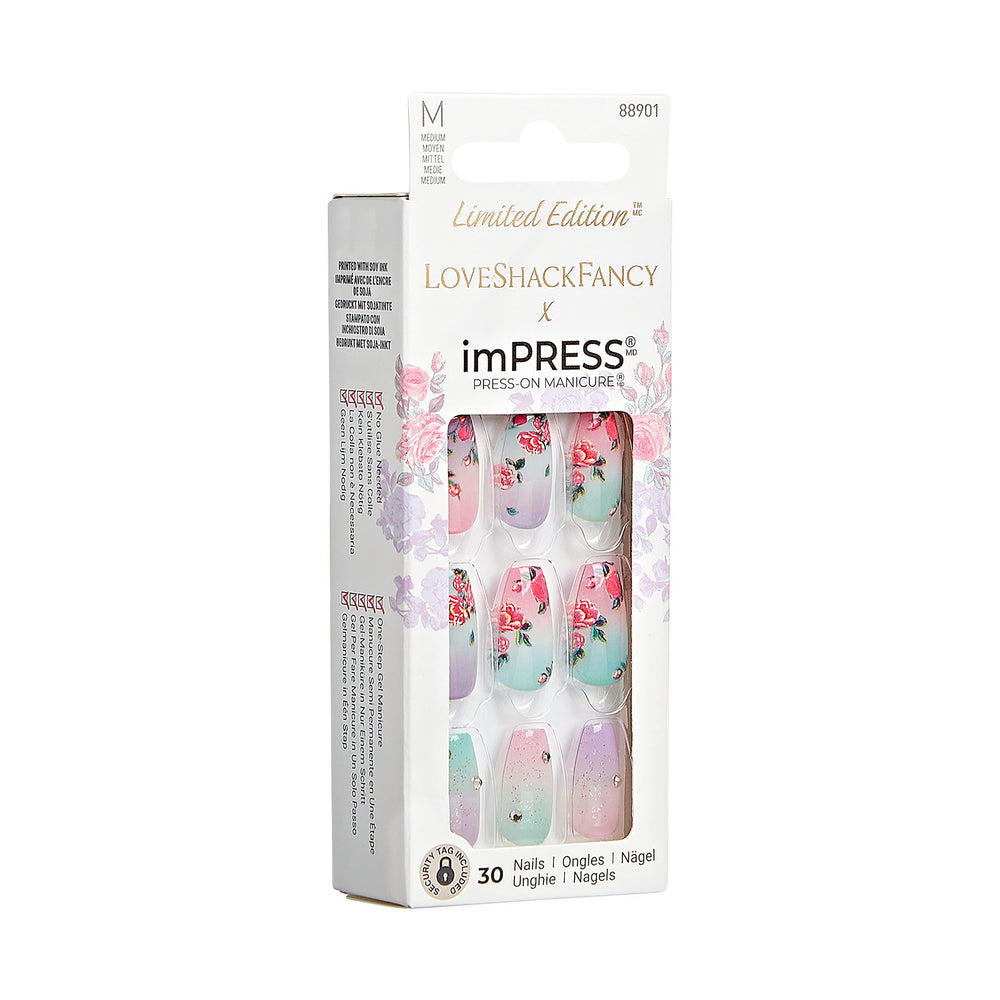 imPRESS Lilac Crush: gros plan sur la teinte lilas et le fini brillant