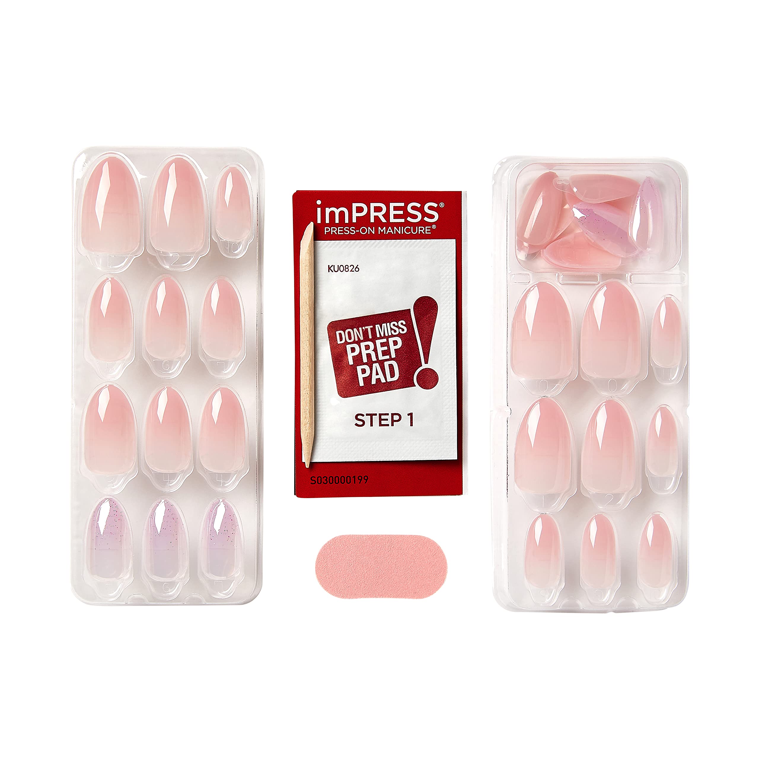 Ensemble de 30 faux ongles ImPRESS pour varier les looks