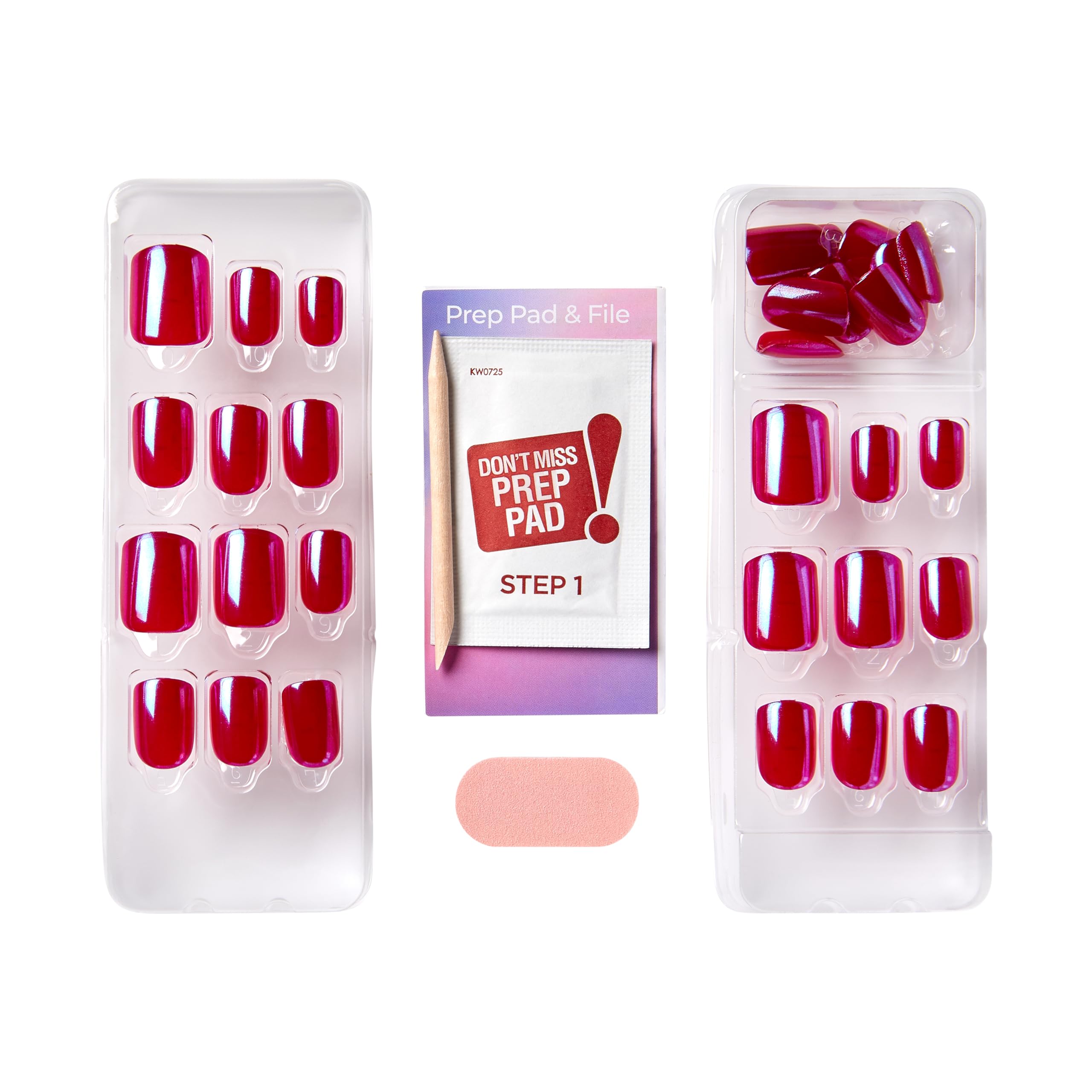 ImPRESS Ongles en forme squoval pour un look moderne et soigné.