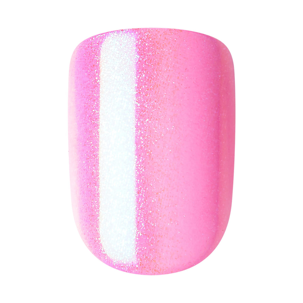 imPRESS Color FX Nocturne rose – finition chromée et nacrée très brillante.
