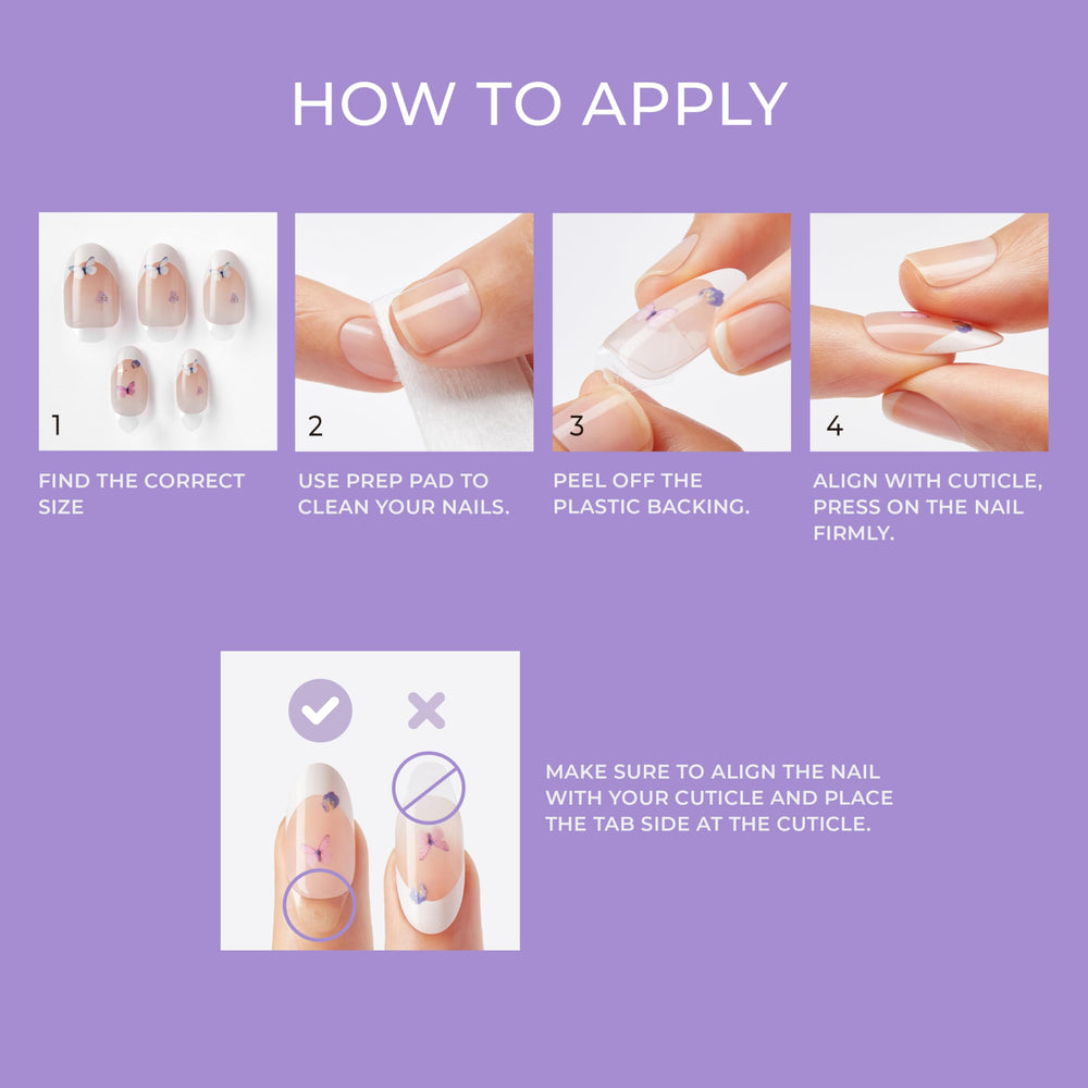 Ongles imPRESS No Glue Mani, format ballerina et coffret coffin.