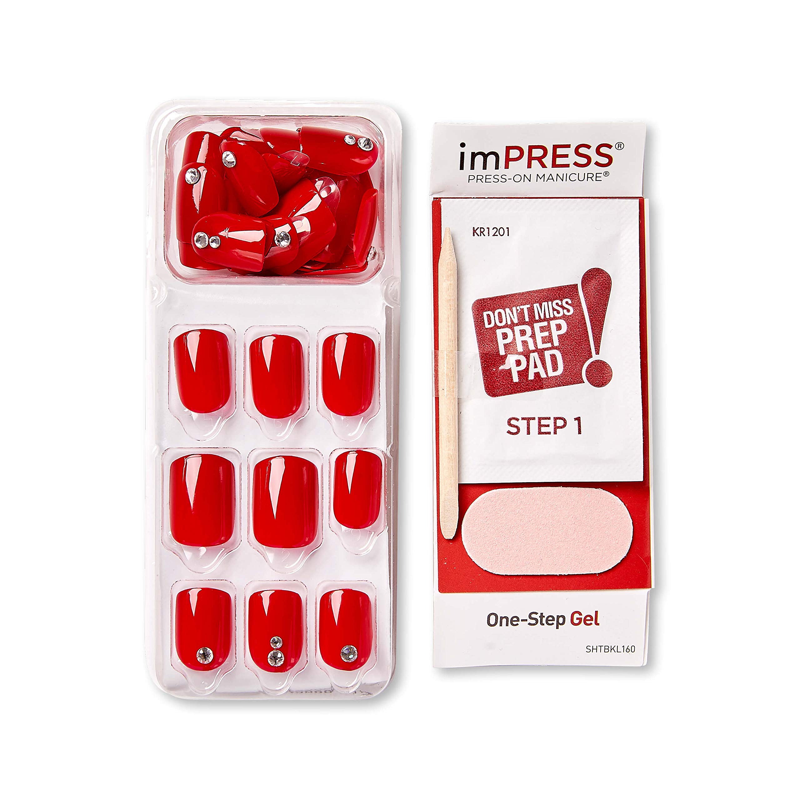 Accessoires imPRESS: tampon préparatoire et lime pour préparer les ongles