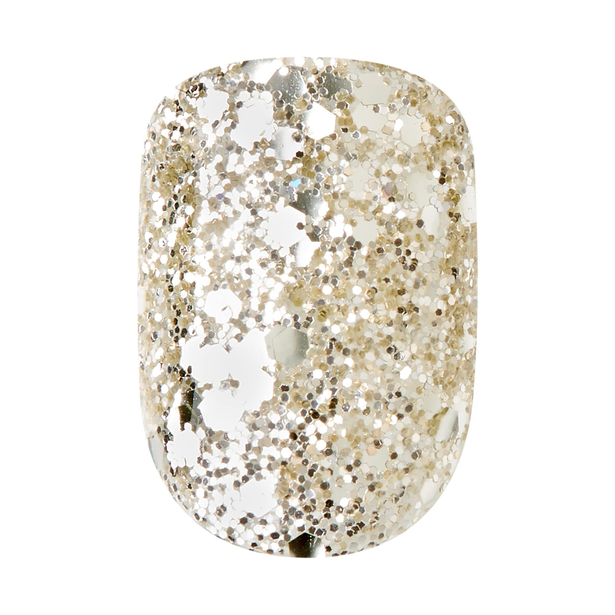 imPRESS Astound blanc court squoval, idéal pour des occasions spéciales ou une utilisation quotidienne.