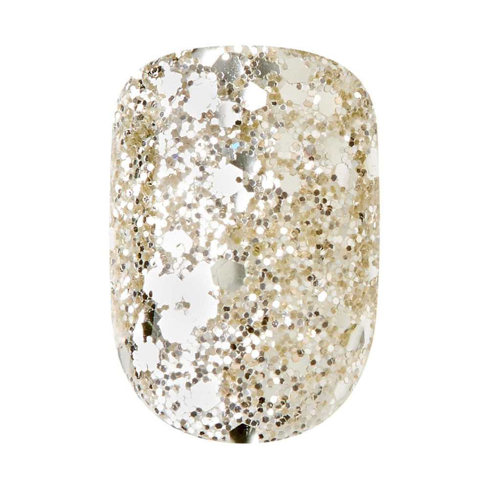 imPRESS Astound blanc court squoval, idéal pour des occasions spéciales ou une utilisation quotidienne.