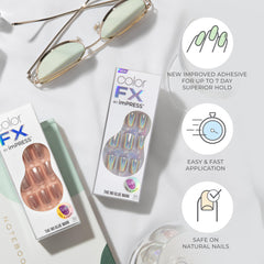Tampon préparation ImPRESS pour une adhérence durable et nette.