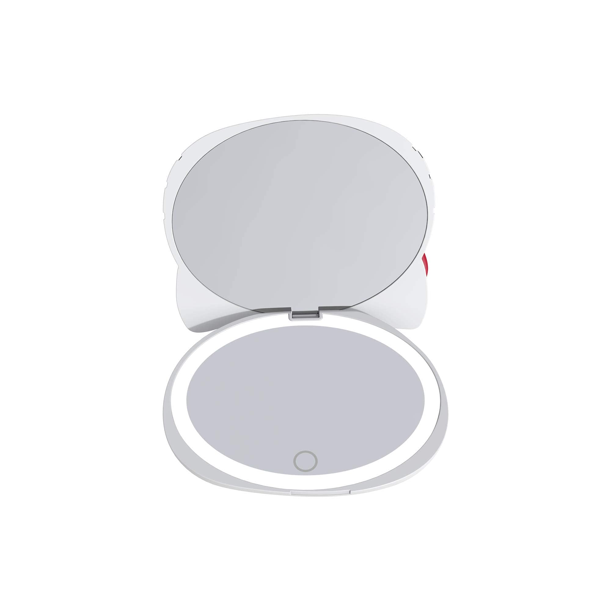 Impressions Vanity Hello Kitty compact mirror touch screen switch enables quick brightness changes