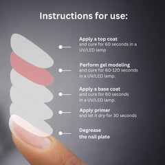 IN.HYPE Gel Builder – extensions d’ongles propres et durables