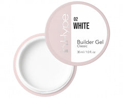 IN.HYPE Gel camouflage blanc extra – bouteille prête pour application uniforme.