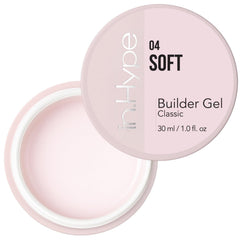 IN.HYPE Gel bâtisseur UV/LED en bouteille, application fluide et contrôlée.