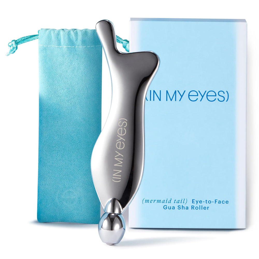 In My Eyes Gua Sha, design queue-poisson pour lisser les contours et favoriser la circulation