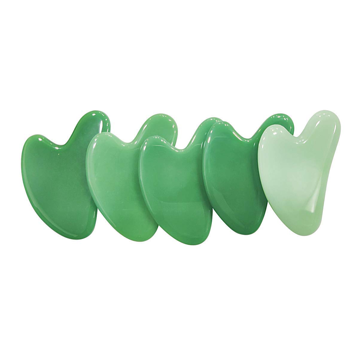 Ina Beauty Gua Sha application sérum huile, glisse douce sans tirer.