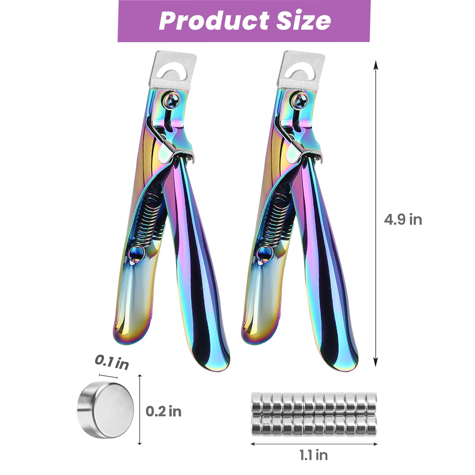 Inartato lame en forme U pour varier les angles et formes d’ongles