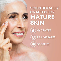 Texture gel-eau Inblair Sérum Visage, base légère qui pénètre rapidement.