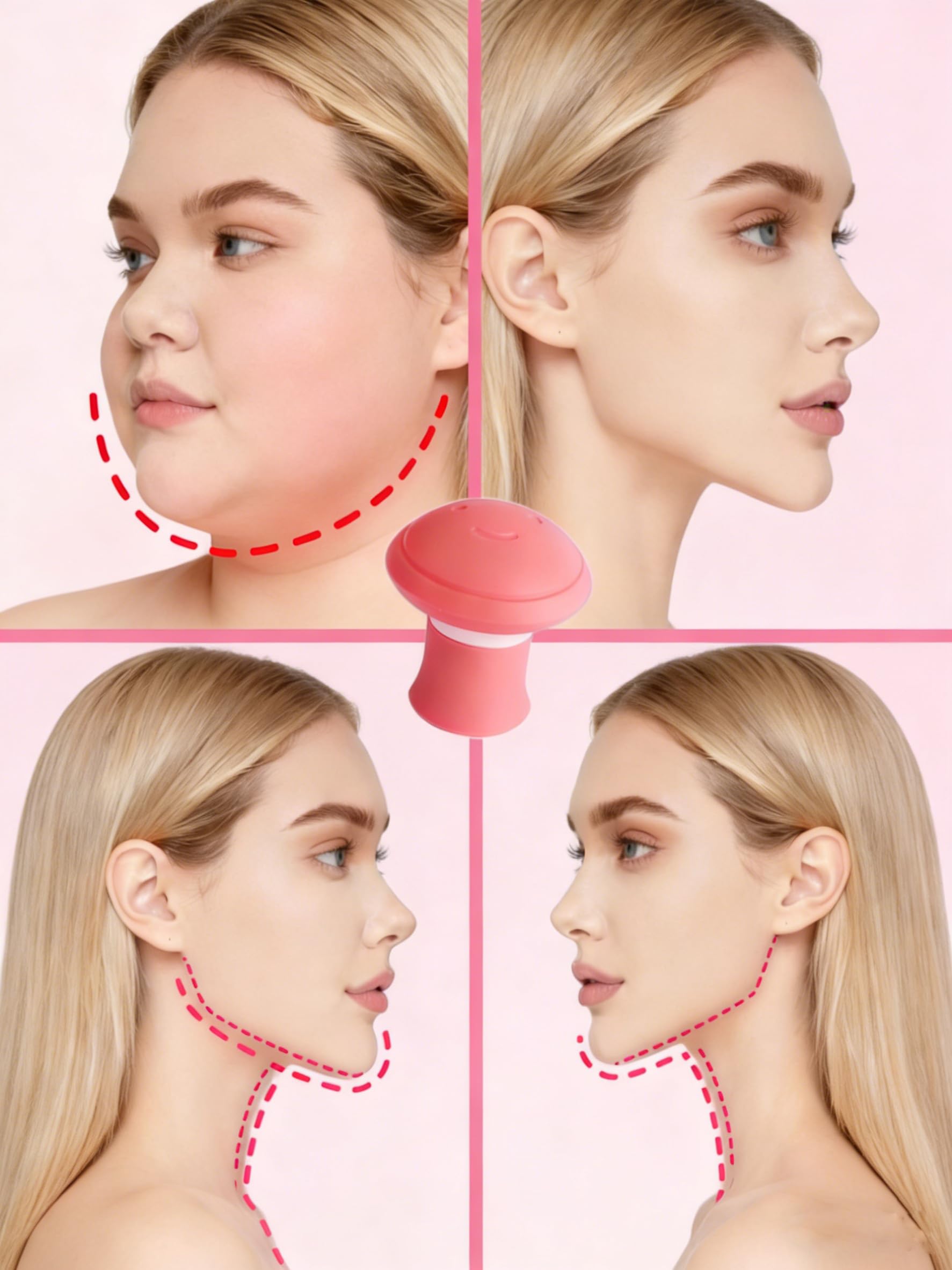 INCANDESCO design ergonomique et compact pour entraînement facial partout.