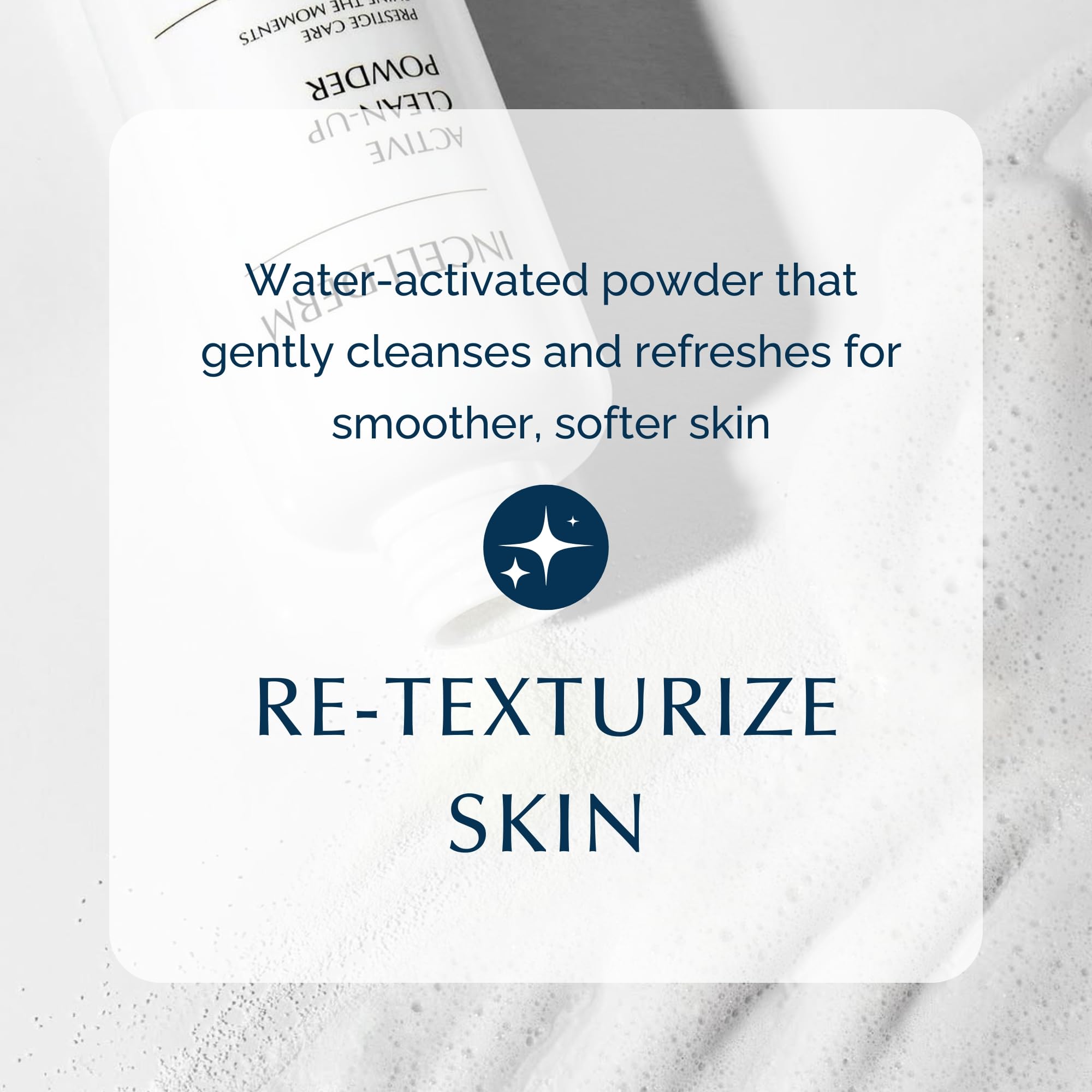 INCELLDERM Active Clean-Up Poudre soin-barrière: aide à maintenir l'hydratation de la peau.