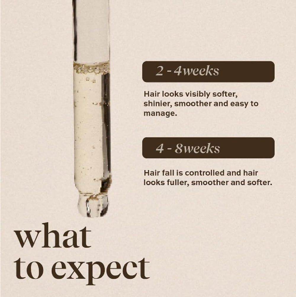 i'nde w'ild Champi huile cheveux, utilisation quotidienne simple.
