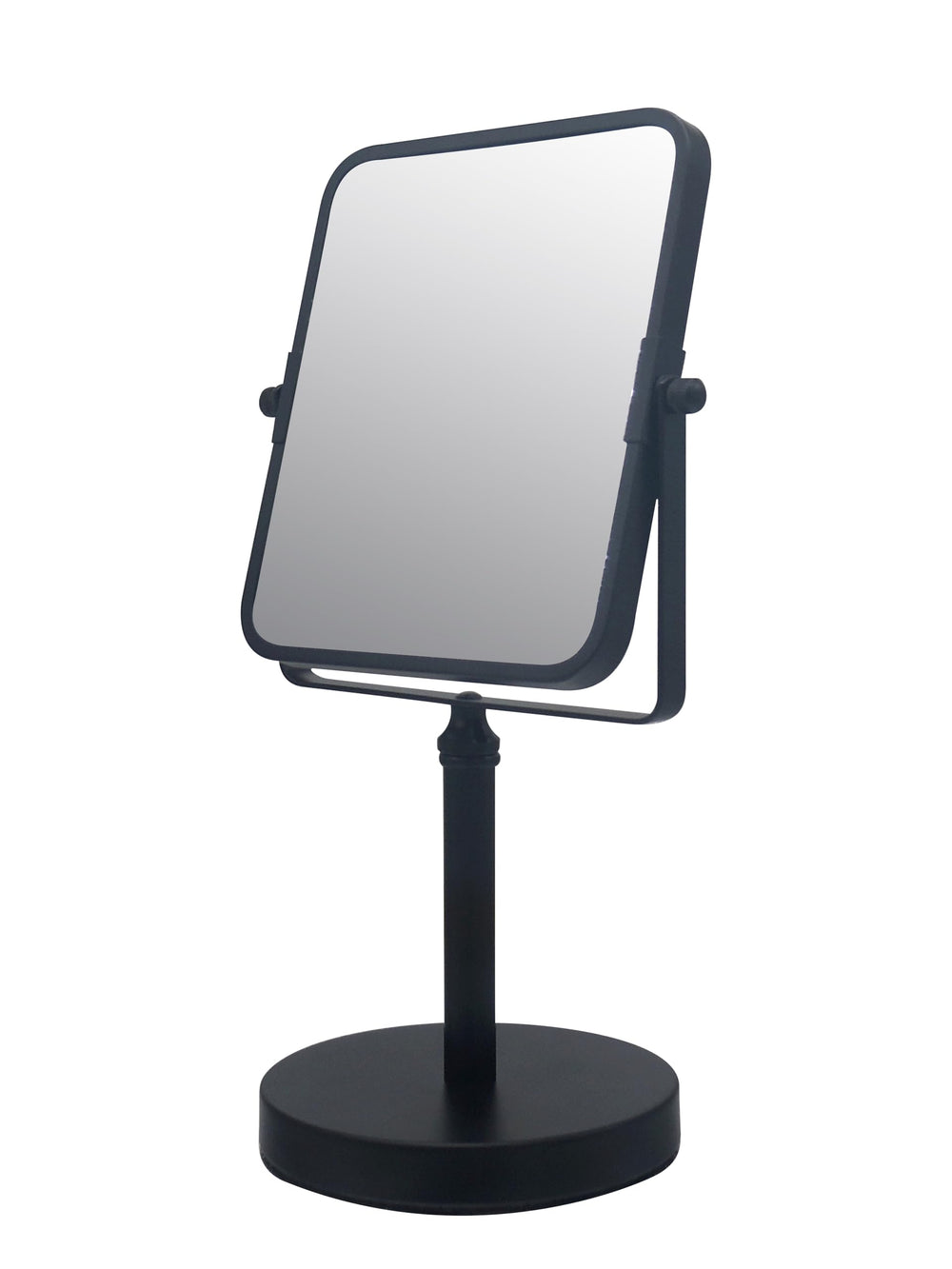 Indecor Home - Miroir boîtier métal fini noir mat pour durabilité