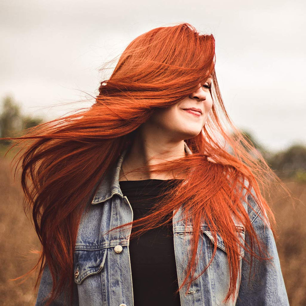 INDIAN NATURAL HAIR CARE henné rouge couleur naturelle sur cheveux