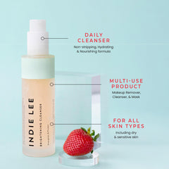 Indie Lee démaquillant visage en gel éliminant maquillage en douceur