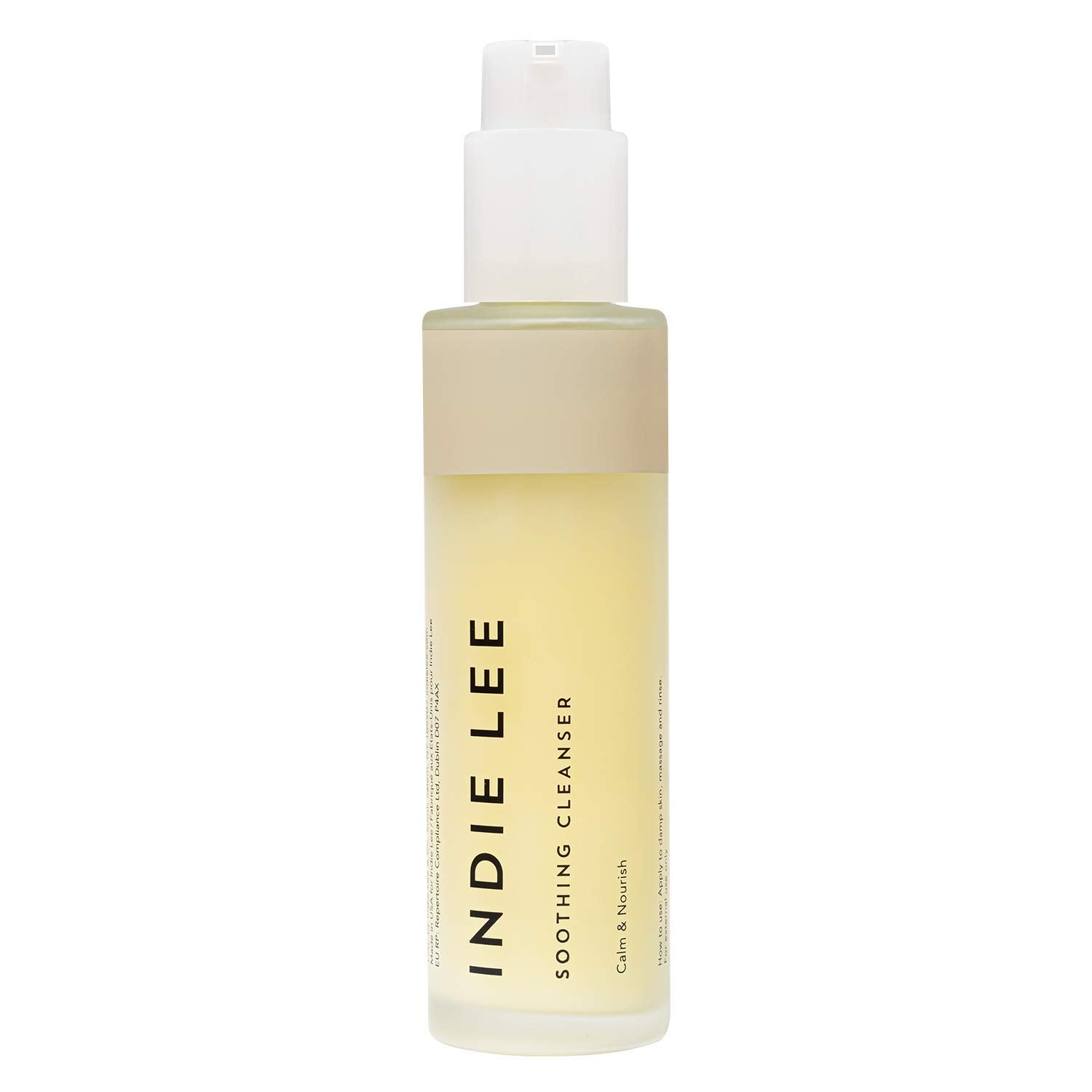Indie Lee Nettoyant Apaisant: bouteille prête à l’emploi pour un nettoyage doux.
