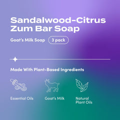 Indigo Wild goat milk soap bar lather shows moisturizing care for skin.