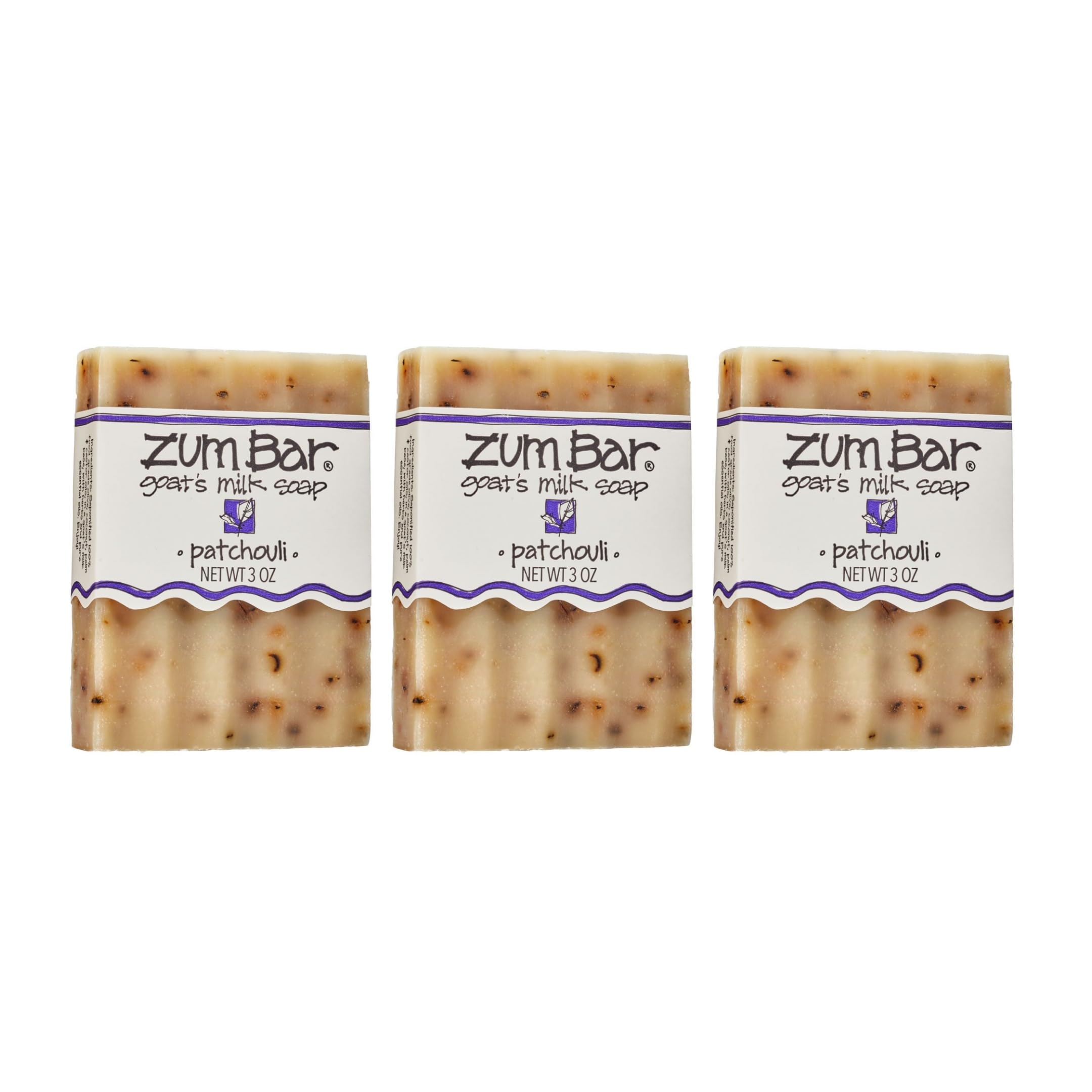 Indigo Wild savon au lait de chèvre Patchouli, barre hydratante pour mains et corps