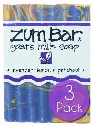 Savon Indigo Wild au lait de chèvre, lavande-citron-patchouli, hydratation douce pour la peau.