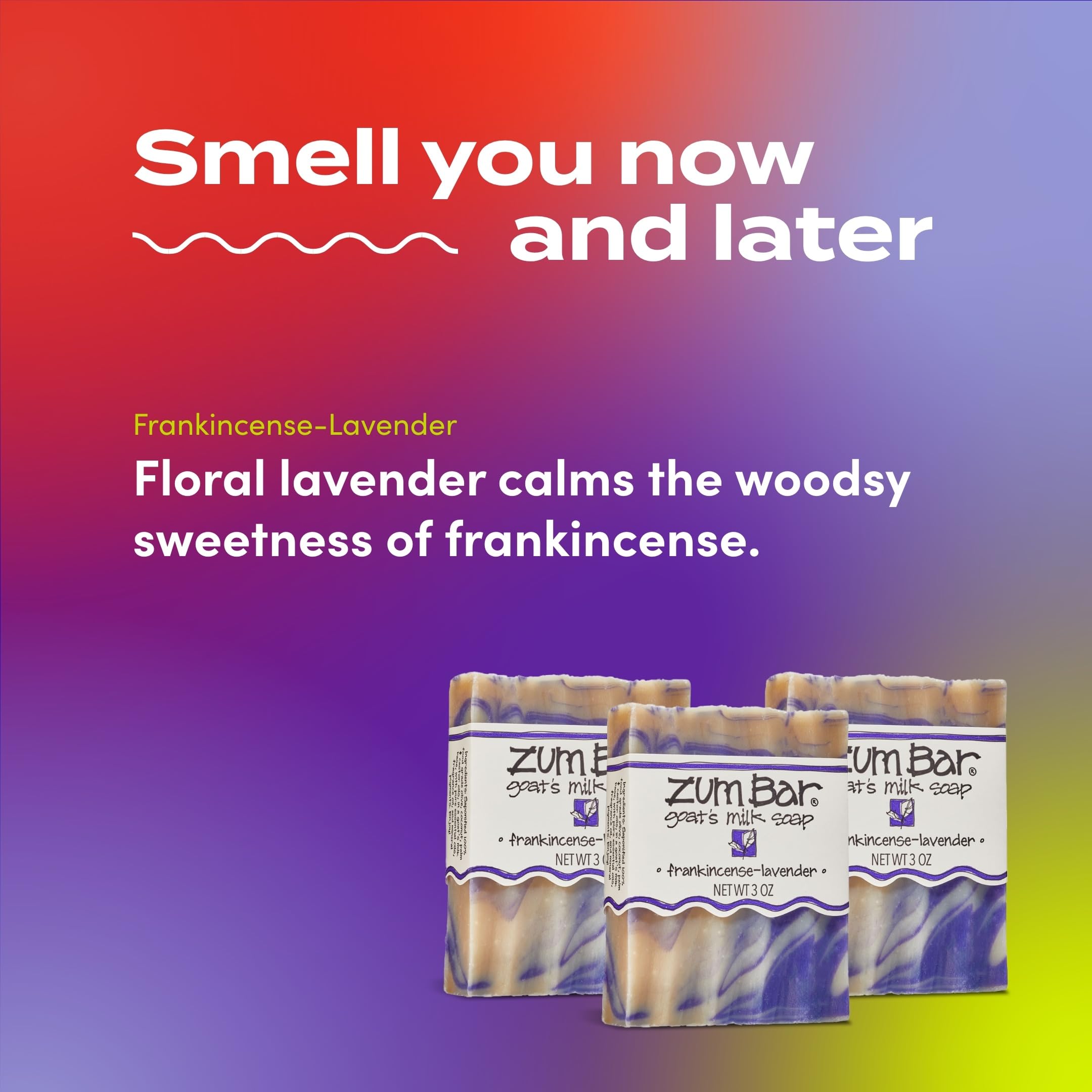 Indigo Wild Zum Savon ingrédient clé huile-olive et lait de chèvre.