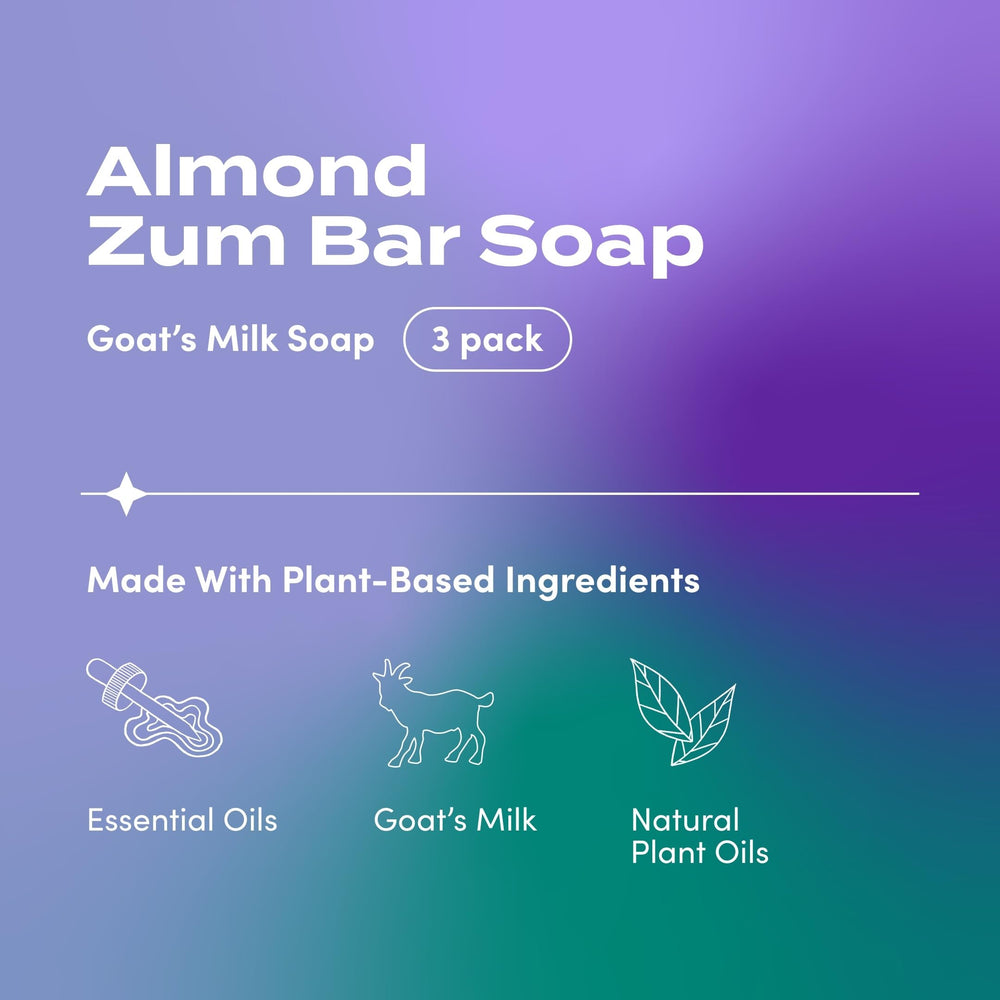 Indigo Wild Zum savon au lait de chèvre amande – emballage élégant pour la salle de bain