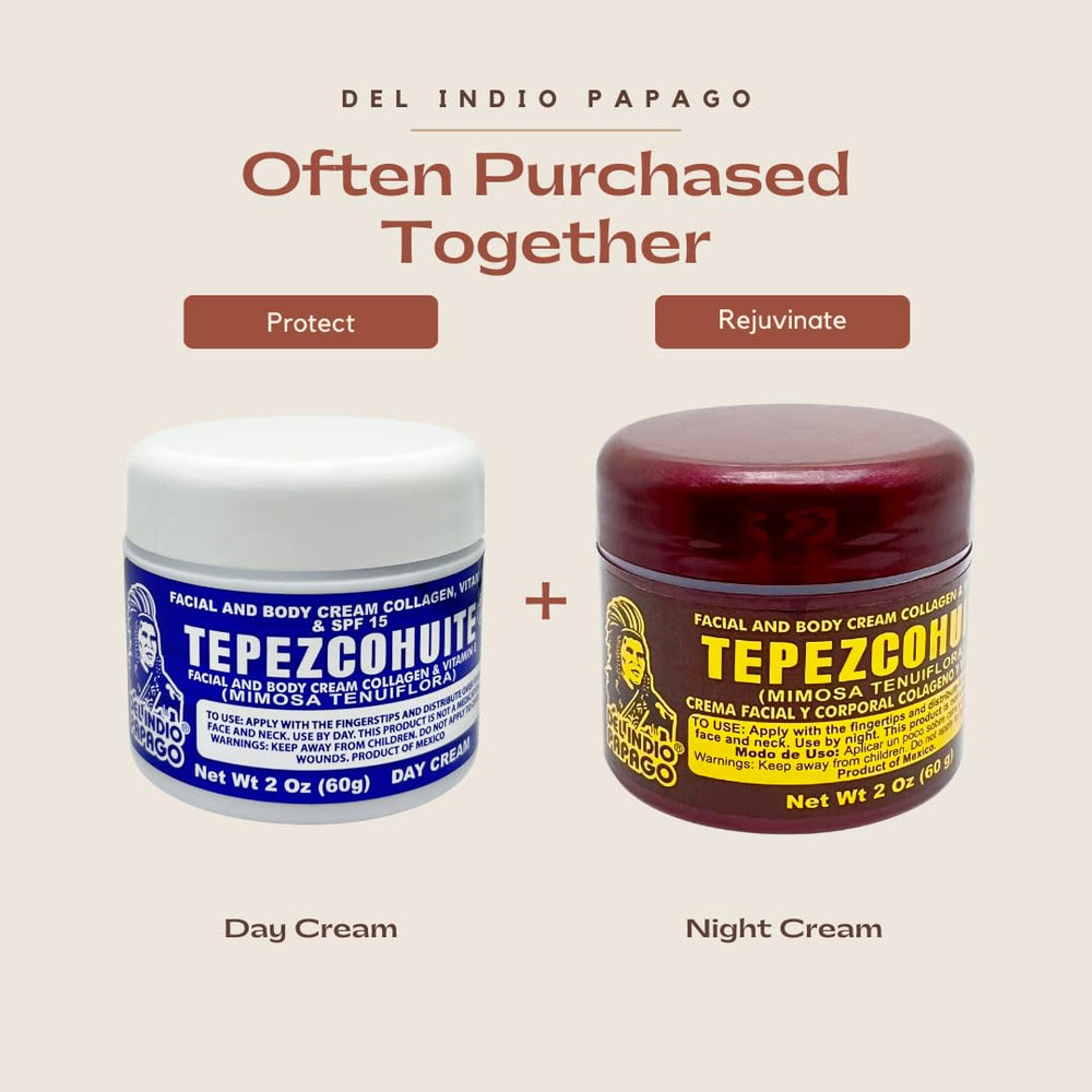Peau hydratée et lumineuse après Indio Papago Crème Jour.