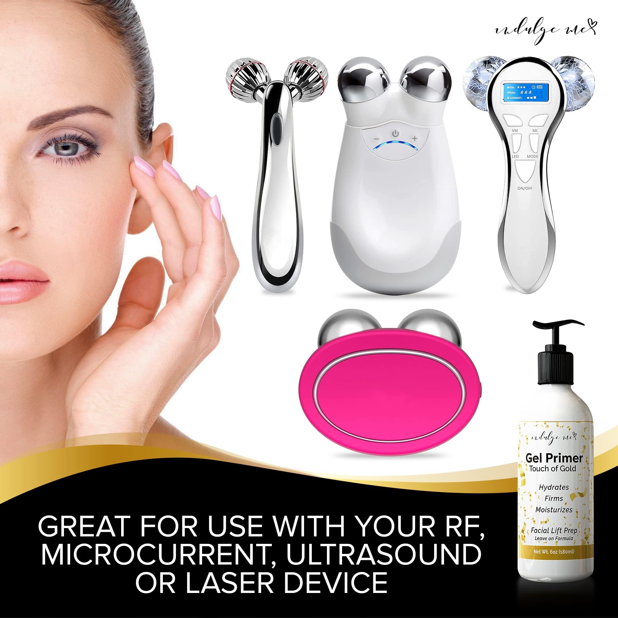 IndulgeMe Gel Conducteur avec acide hyaluronique hydrate et lisse.