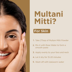 Indus Valley Multani Mitti: poudre absorbante pour peaux mixtes.