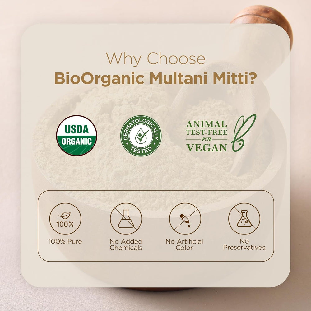 Indus Valley Multani Mitti: texture argileuse pour spa maison.