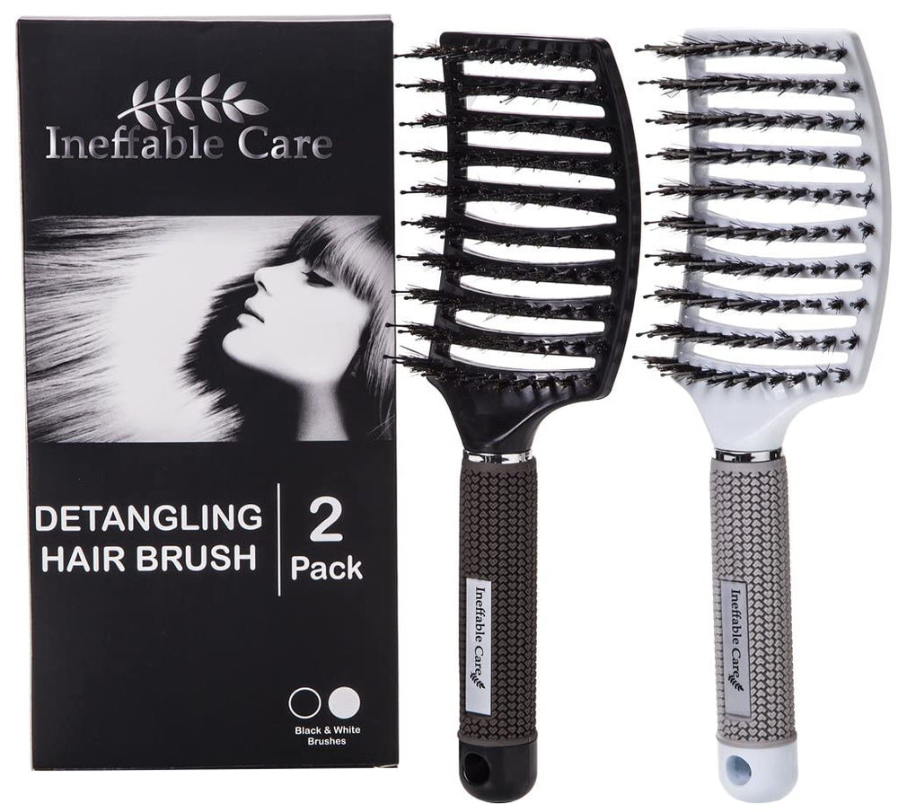 Brosse Ineffable Care adaptée à tous types de cheveux, hommes et femmes.