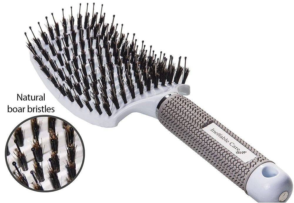 Brosse Ineffable Care offre un massage du cuir chevelu pendant le brossage.
