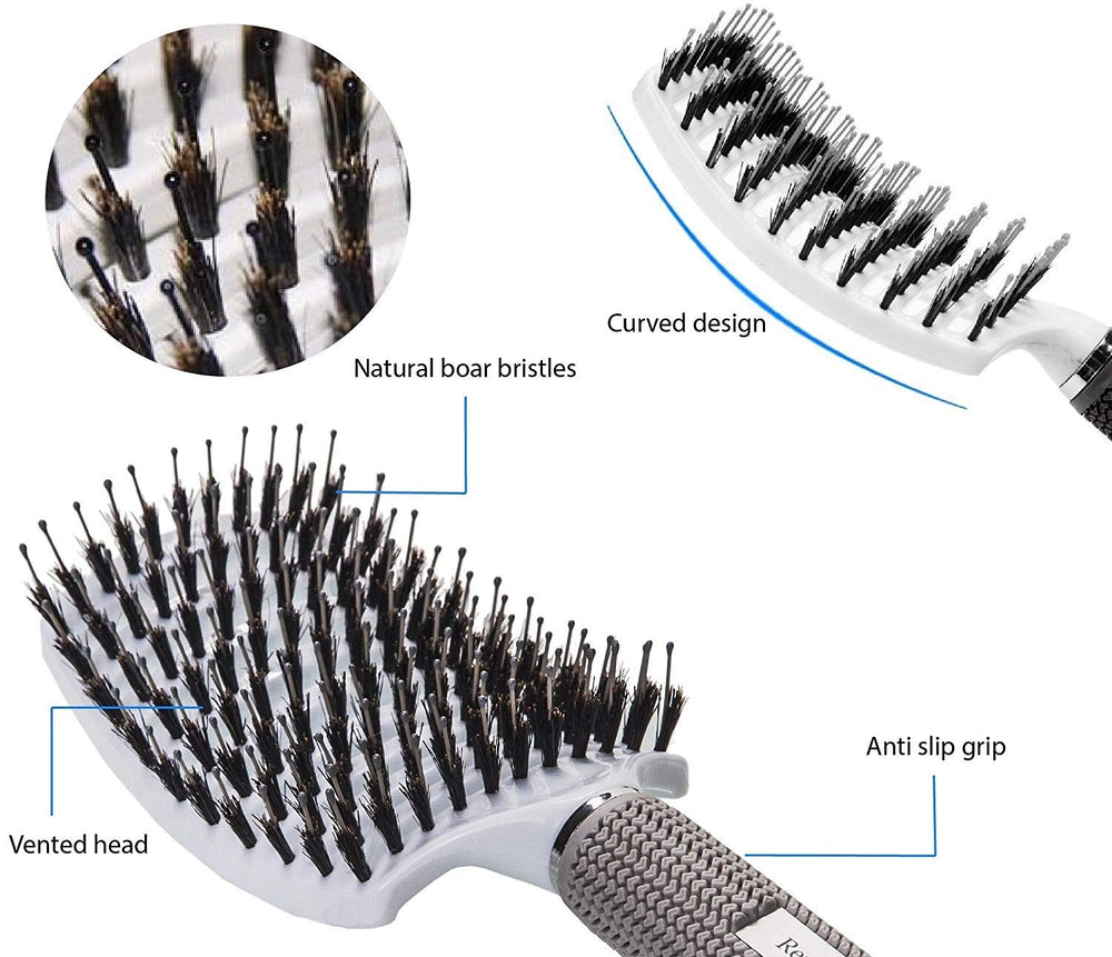 Brosse Ineffable Care, tête extra-large, contact optimal avec le cuir chevelu.