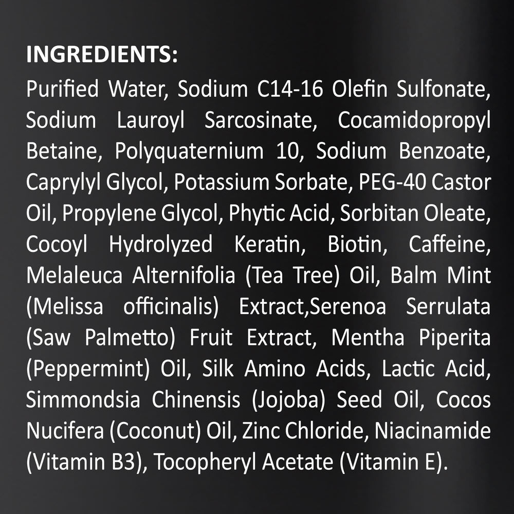 INFINA ESSENTIALS Biotine 2-en-1: cheveux resplendissants après lavage.