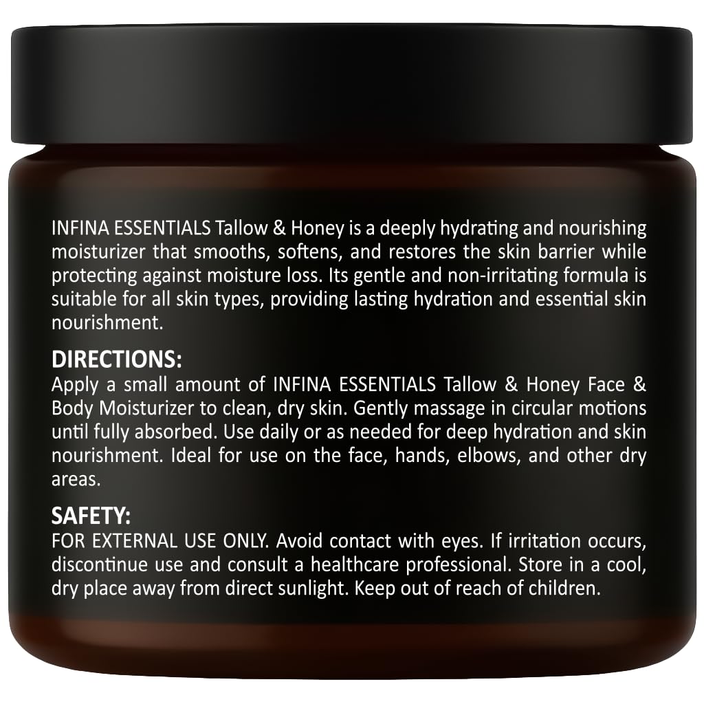 INFINA ESSENTIALS ingrédients naturels huile olive vitamine E