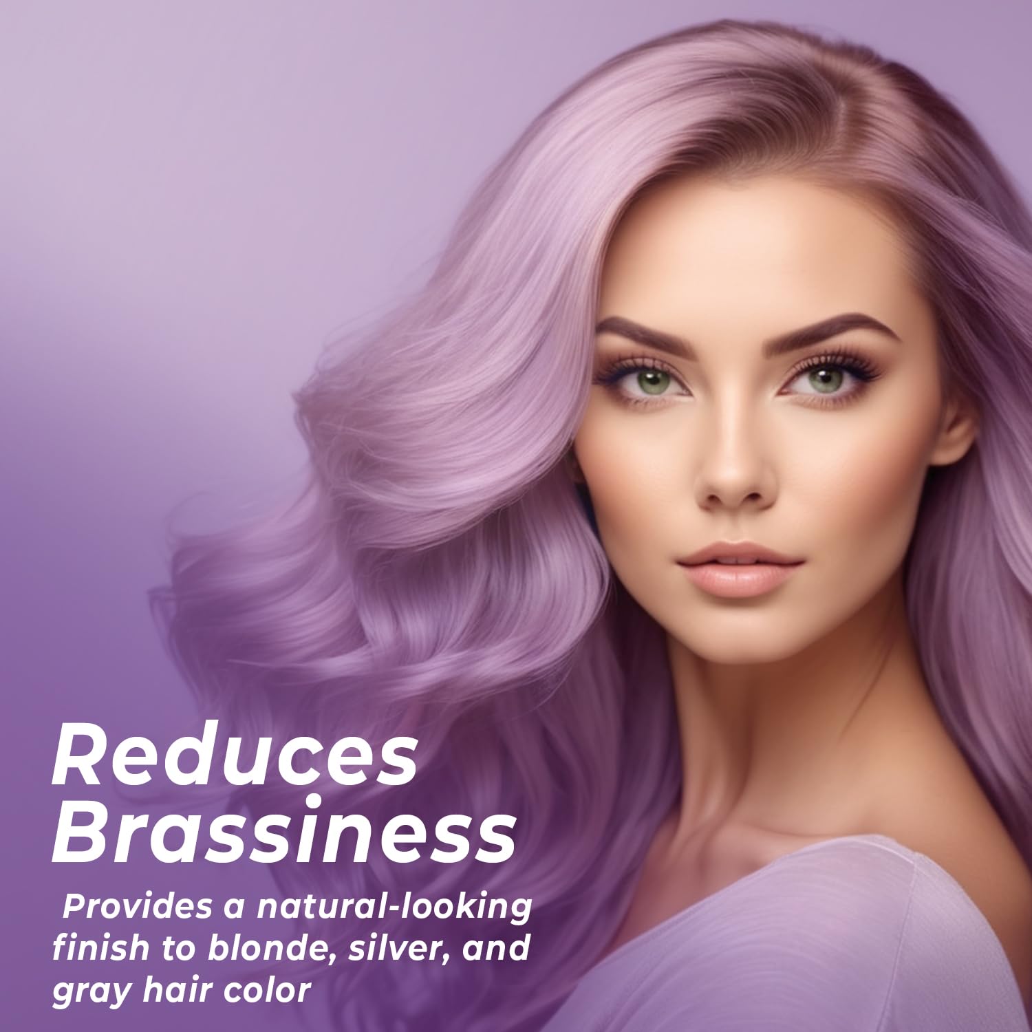INFINA ESSENTIALS Shampoing violet, ingrédients thé vert camomille avocat