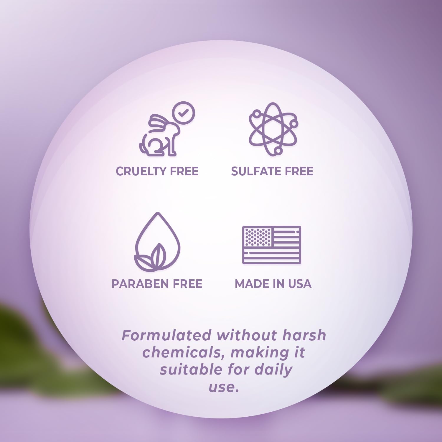 INFINA ESSENTIALS Shampoing violet, sans sulfate, respecte cheveux sensibles