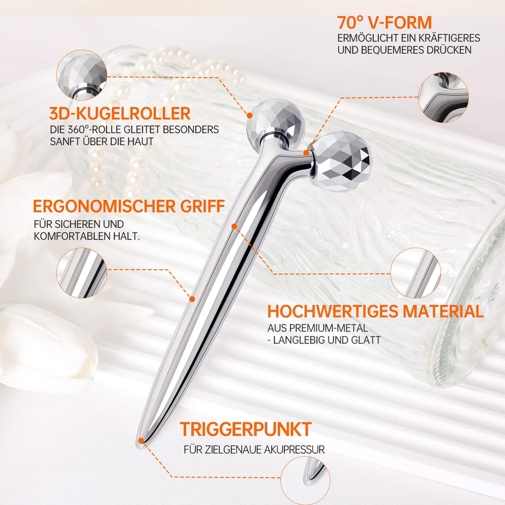 InfiniteRelax-poignee-massage-metal, prise en main stable pour un massage précis