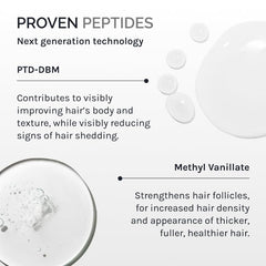 Ingrédients méthyl-vanillate et PTD-DBM dans le sérum capillaire InfiniWell