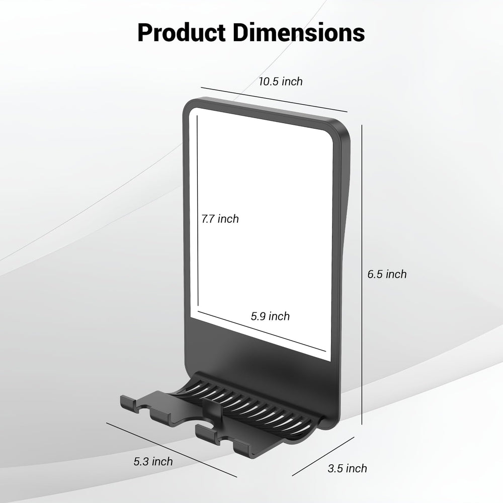 Miroir Infitrans angle reglable pour vue précise.