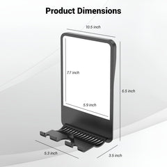 Miroir Infitrans angle reglable pour vue précise.