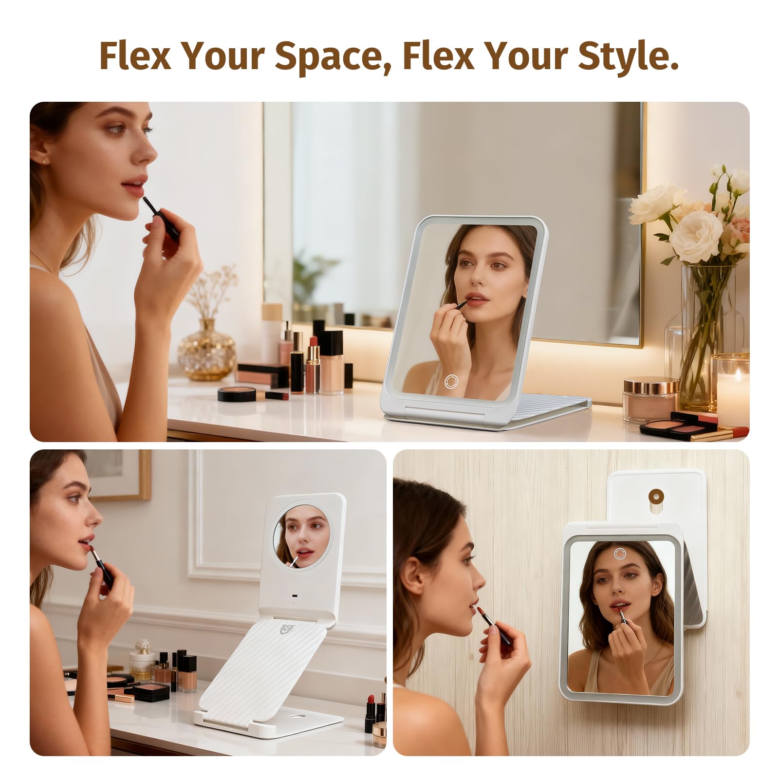 INFOOD miroir-cadeau idéal pour femmes soucieuses de leur routine