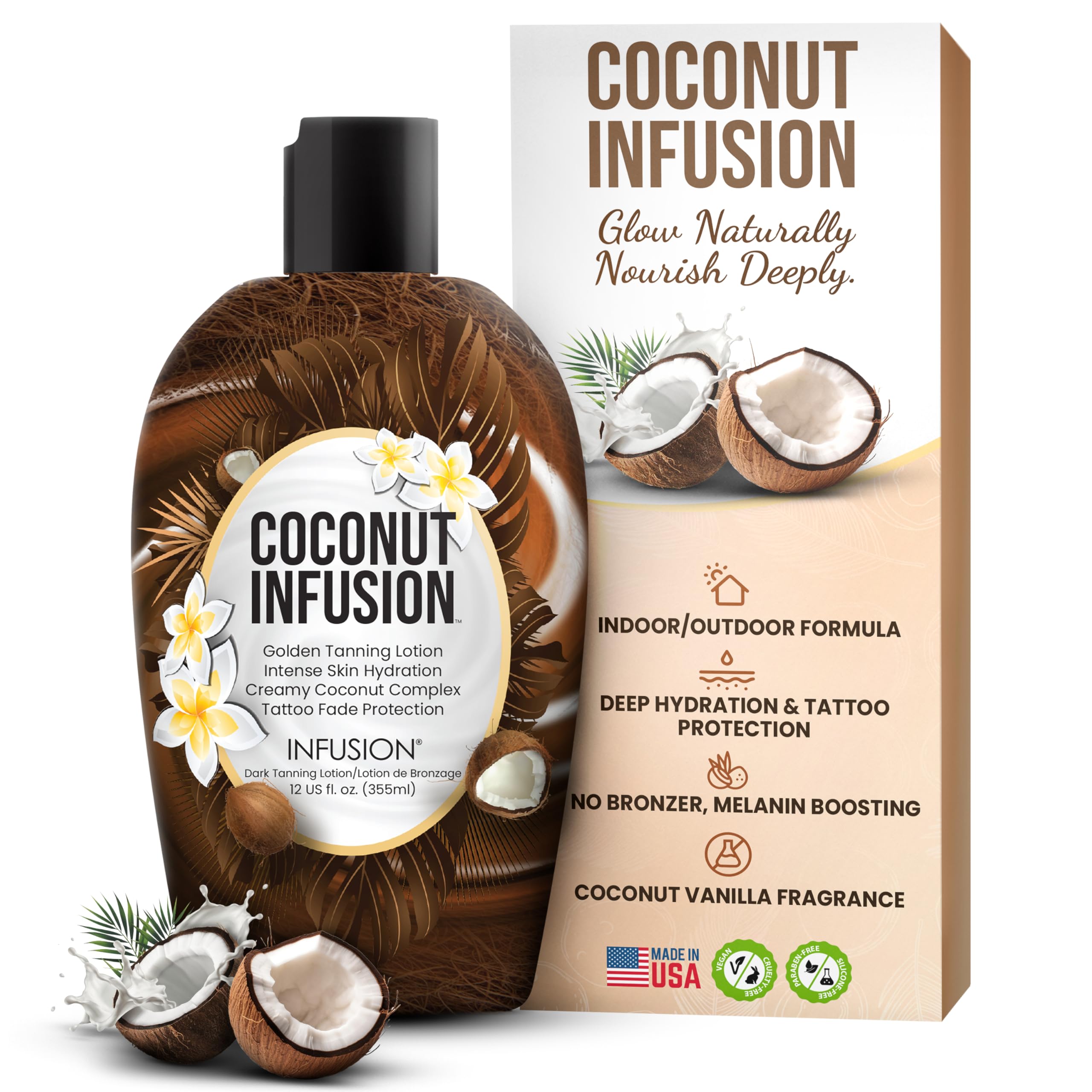 Infusion Lotion Texture Crème Soyeuse - Texture riche qui glisse et hydrate durablement.