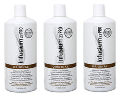 Infusium 23 Pro Treatment Original, bouteille 999 ml, pack de 3, pour une hydratation en profondeur.